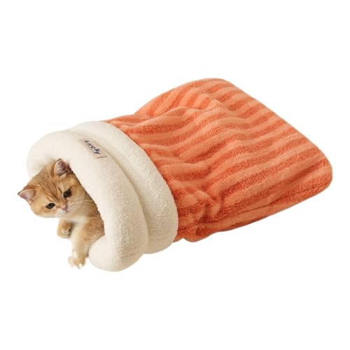 Katzen Schlafsack | Winter Katzenschlafsack Kuschelsack - Gemütliche Katzen Schlafhöhle Für Wohnung Balkon Auto Schlafzimmer Reisen Terrasse Draußen Katzen Schlafsack | Winter Katzenschlafsack Kuschelsack - Gemütliche Katzen Schlafhöhle Für Wohnung Balkon Auto Schlafzimmer Reisen Terrasse Draußen von Generisch