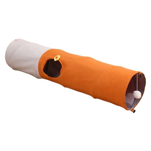 Katzen-Spieltunnel,Mit Ball Falbar Welpen Röhre - Kratzfestes Interaktives Zelt Versteck Für Indoor Wohnung Kinderzimmer Katzen-Spieltunnel,Mit Ball Falbar Welpen Röhre - Kratzfestes Interaktives Zelt Versteck Für Indoor Wohnung Kinderzimmer von Generisch