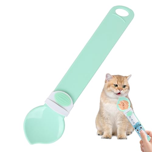 Katzen Streifenfutter Löffel,Katzen Brei Futter Spender Zum Ablecken | Haustier Misch Spender Für Leckerlis Nassfutter Kätzchen & Welpen Katzen Streifenfutter Löffel,Katzen Brei Futter Spender Zum Ablecken | Haustier Misch Spender Für Leckerlis Nassfutter Kätzchen & Welpen von Generisch