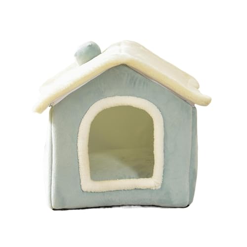 Katzenbett Höhle – Plüsch-Kätzchenbett, 40 x 35 cm, überdachte Katzenbetten, wasserdichtes Winter-Haustierhaus zum Ausruhen und Schlafen Katzenbett Höhle – Plüsch-Kätzchenbett, 40 x 35 cm, überdachte Katzenbetten, wasserdichtes Winter-Haustierhaus zum Ausruhen und Schlafen von Generisch