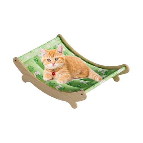 Katzenbett - Kühlendes Waschbares Katzenbett - Haustier Hängematten Für Boden Outdoor Schlafzimmer Balkon Büro Wohnung Ecke Wohnzimmer Indoor Reise Katzenbett - Kühlendes Waschbares Katzenbett - Haustier Hängematten Für Boden Outdoor Schlafzimmer Balkon Büro Wohnung Ecke Wohnzimmer Indoor Reise von Generisch
