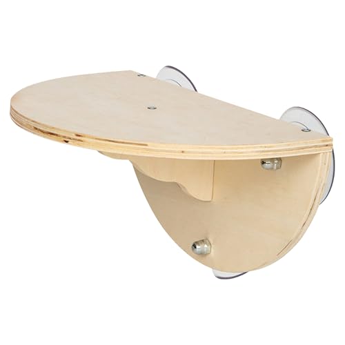 Katzenfenstersitz,Katzenfensterbett | Platzsparender Katzensitz für Fensterbank,Kätzchen-Kletter-Fensterregal aus Holz mit 3 Saugnäpfen, Katzen-Spiel-Klettersitz für Hauskatzen Katzenfenstersitz,Katzenfensterbett | Platzsparender Katzensitz für Fensterbank,Kätzchen-Kletter-Fensterregal aus Holz mit 3 Saugnäpfen, Katzen-Spiel-Klettersitz für Hauskatzen von Generisch