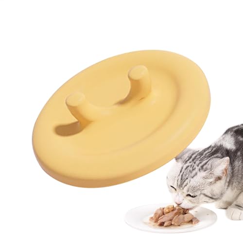 Katzenfutter-Deckelabdeckungen, niedliche Form, Dosenfutterbedarf, multifunktionale Tierfutter-Futterwerkzeuge, Hundefutterdosen-Topper für Nassfutter, Dosendeckel für Katzenfutter, Deckel für von Generisch