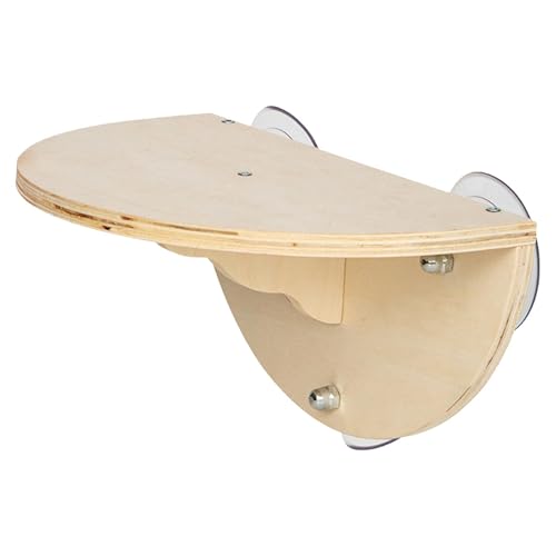 Katzenhängematte Fenster – Katzen-Sitzstange aus Holz, Kätzchen-Fenstersitz | 3 Saugnäpfe Fenstersitz, Wandmontiertes Katzenregal, bequeme Indoor-Katzen-Lounge, Fensterbank-Sitz für Katzen, gemütliche Katzenhängematte Fenster – Katzen-Sitzstange aus Holz, Kätzchen-Fenstersitz | 3 Saugnäpfe Fenstersitz, Wandmontiertes Katzenregal, bequeme Indoor-Katzen-Lounge, Fensterbank-Sitz für Katzen, gemütliche von Generisch