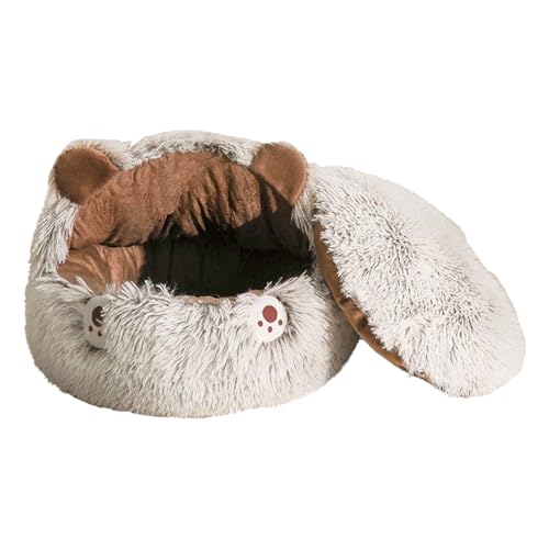 Katzenhöhle,Teilweise Geschlossene Katzenhöhle Haustierbett | Warmer Schlafsack Und Nest Für Winter Kleine Hunde Und Kätzchen,Für Innen Außen Balkon Schlafzimmer Wohnzimmer Wohnung Katzenhöhle,Teilweise Geschlossene Katzenhöhle Haustierbett | Warmer Schlafsack Und Nest Für Winter Kleine Hunde Und Kätzchen,Für Innen Außen Balkon Schlafzimmer Wohnzimmer Wohnung von Generisch