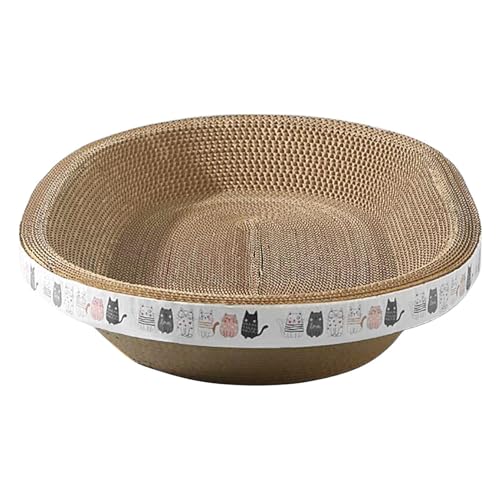 Katzenkratzer - Katze Kratzer -Kartonposten mit hoher Dichte | Innenkattmöbel Scratch Post | Ideal für Kätzchen und Erwachsene Katzen, langlebiges Petrockner -Pad zum Schutz der Sofa -Couch -Teppich von Generisch