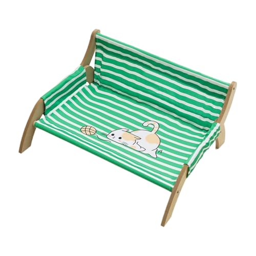Katzenliege für Katzen, atmungsaktiv, beruhigend, gestreift, für Wohnung, Wohnzimmer, drinnen und draußen Katzenliege für Katzen, atmungsaktiv, beruhigend, gestreift, für Wohnung, Wohnzimmer, drinnen und draußen von Generisch