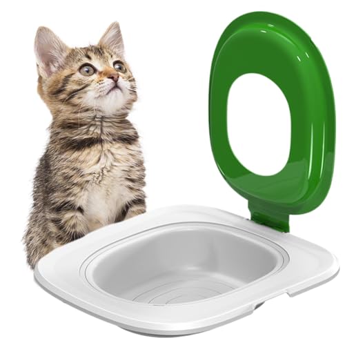 Katzentoiletten Trainingsset Katzen WC-Sitz Toiletten Training System | Wiederverwendbare Katzentoilette Trainingssystem, Um Ihrer Katze Das Toilettengang Beizubringen Katzentoiletten Trainingsset Katzen WC-Sitz Toiletten Training System | Wiederverwendbare Katzentoilette Trainingssystem, Um Ihrer Katze Das Toilettengang Beizubringen von Generisch