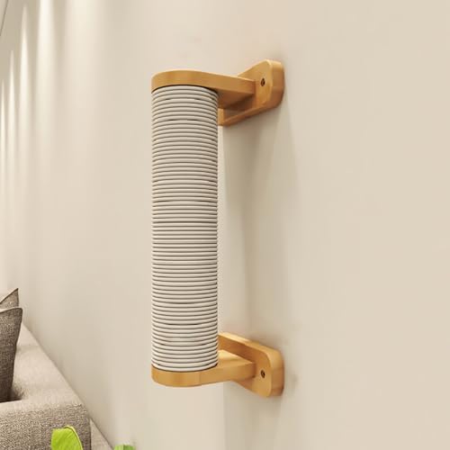 Katzenwandmöbel - Stufen mit Hanfseil, montierte Hängematte und Regale zum Schlafen, Klettern und Faulenzen - 3-lagiges Leiter-Design Katzenwandmöbel - Stufen mit Hanfseil, montierte Hängematte und Regale zum Schlafen, Klettern und Faulenzen - 3-lagiges Leiter-Design von Generisch