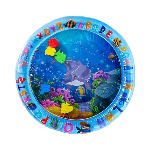 Katzenwasserbett - Kühles Katzenhundwasserpolsterbett | 160g Sensorische Kühlung Haustier Wasserbett | Unterhaltsame Übungsaktivitätsmatte Für Haustiere | Tragbares Indoor -Outdoor -Reisekissen | Home von Generisch