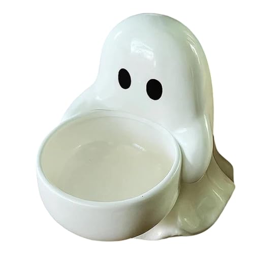 Kerzenhalter - Zauberer Kerzenhalter | Gothic Home Decor | Spooky Tischdekor Geisterform Keramik Kerzehalter | Dekorative Kerzenständer für Party Balcones Hochzeitshotel Lobbys Tabletop von Generisch