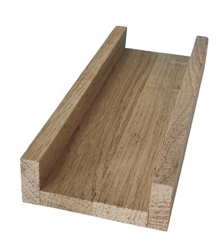 Kerzenverpackung Holz Rohlinge für Stabkerzen Geschenke Klötzchen (2er-flach) von Generisch