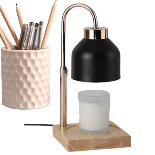 Kerzenwärmerlampe, Kerzenwärmerlicht - Aromatherapie-Lampe, höhenverstellbare Tischlampe,Kerzen Kerzenwärmer Lampe Tischlampe für Arbeitszimmer Wohnzimmer Kerzenwärmerlampe, Kerzenwärmerlicht - Aromatherapie-Lampe, höhenverstellbare Tischlampe,Kerzen Kerzenwärmer Lampe Tischlampe für Arbeitszimmer Wohnzimmer von Generisch