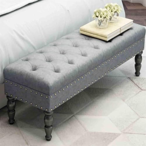 Khakifarbener Ottomanhocker für Wohnzimmer, Schlafzimmer und Eingangsbereich, vielseitige Schuhbank und Fußhocker, 120 x 45 x 40 cm, stilvolle Lösung für Haushaltsmöbel und Bekleidungsgeschäft Khakifarbener Ottomanhocker für Wohnzimmer, Schlafzimmer und Eingangsbereich, vielseitige Schuhbank und Fußhocker, 120 x 45 x 40 cm, stilvolle Lösung für Haushaltsmöbel und Bekleidungsgeschäft von Generisch