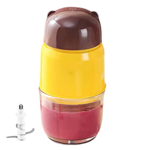 Kids Food Maker - Mehrzweck automatischer Küchenmaschine | Abnehmbare Babynahrungshersteller, Obstpüree und Gemüsepüree -Prozessor, einfaches Werkzeug für saubere Lebensmittel für Kleinkinder Kinder von Generisch