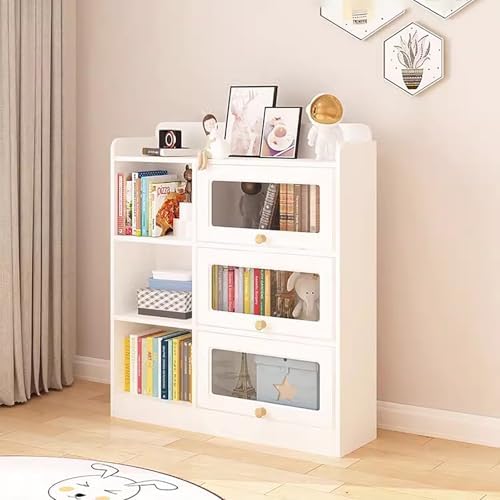 Kinder-Bücherregal-Organizer, multifunktional, bodenstehend, einfache Installation, keine scharfen Kanten, ideal für Schlafzimmer und Schule Kinder-Bücherregal-Organizer, multifunktional, bodenstehend, einfache Installation, keine scharfen Kanten, ideal für Schlafzimmer und Schule von Generisch