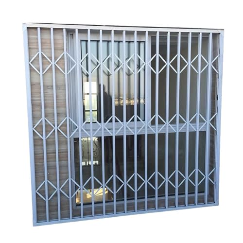 Kindersicherheits-Fensterschutz aus Aluminiumlegierung, horizontales Schiebe-Sicherheitsgitter zur Diebstahlprävention und zum Schutz von Kindern Kindersicherheits-Fensterschutz aus Aluminiumlegierung, horizontales Schiebe-Sicherheitsgitter zur Diebstahlprävention und zum Schutz von Kindern von Generisch