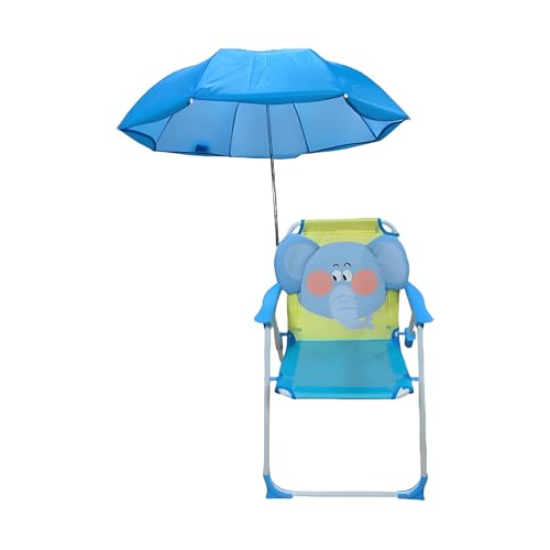 Kinderstuhl Für Kinder - Tragbare Campingtür Für Kinder | Faltbarer Außensitz | Reisezubehör Für Camping Im Pool Im Pool Picknick Urlaub | Kompakter Regenschirm In von Generisch