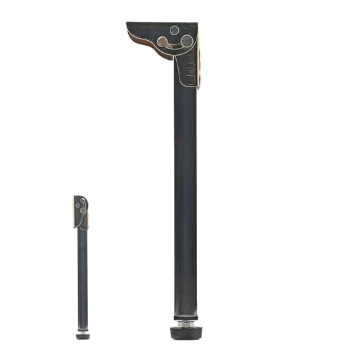 Klappbare Tischbeine aus Metall, robuste Edelstahl-Möbelbeine mit schützender Basis und Schrauben, 1 Stück Klappbare Tischbeine aus Metall, robuste Edelstahl-Möbelbeine mit schützender Basis und Schrauben, 1 Stück von Generisch