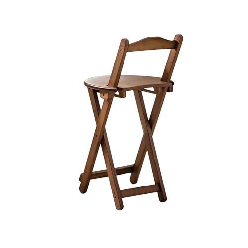 Klappbarer Barhocker aus Bambus mit Rückenlehne und Fußstütze, tragbarer Hochstuhl für Küche, Garten, Theke und Café, stilvolles und funktionales Design für Frühstück und Essen Klappbarer Barhocker aus Bambus mit Rückenlehne und Fußstütze, tragbarer Hochstuhl für Küche, Garten, Theke und Café, stilvolles und funktionales Design für Frühstück und Essen von Generisch