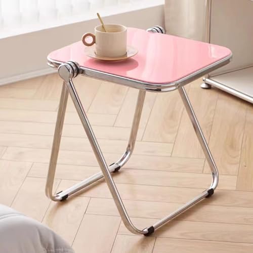 Klappbarer Beistelltisch – Garten-Couchtisch, Beistelltisch, TV-Esstisch, quadratisches Design, tragbar und vielseitig für Wohnzimmer, Schlafzimmer oder Terrasse Klappbarer Beistelltisch – Garten-Couchtisch, Beistelltisch, TV-Esstisch, quadratisches Design, tragbar und vielseitig für Wohnzimmer, Schlafzimmer oder Terrasse von Generisch