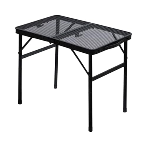 Klappbarer Campingtisch – Gadgets Multifunktionaler Klapptisch | Outdoor-Tisch Campingzubehör | Aluminiumlegierung mit rutschfester Tischplatte | Höhenverstellbar & tragbar für Picknick und Outdoor Klappbarer Campingtisch – Gadgets Multifunktionaler Klapptisch | Outdoor-Tisch Campingzubehör | Aluminiumlegierung mit rutschfester Tischplatte | Höhenverstellbar & tragbar für Picknick und Outdoor von Generisch