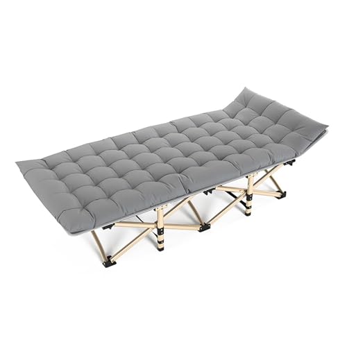 Klappbarer Chaiselongue-Sessel – verstellbare Rückenlehne mit gepolstertem Komfort für Entspannung im Freien am Pool oder im Hof von Generisch