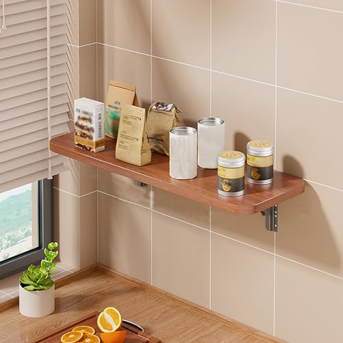 Klappbarer Esstisch zur Wandmontage, platzsparend, hohe Tragfähigkeit, einfache Installation für Wohnzimmer, Schlafzimmer, Küche Klappbarer Esstisch zur Wandmontage, platzsparend, hohe Tragfähigkeit, einfache Installation für Wohnzimmer, Schlafzimmer, Küche von Generisch