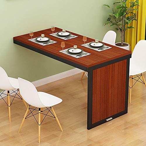 Klappbarer Esstisch zur Wandmontage, platzsparender MDF-Multifunktionsschreibtisch für kleine Räume, modernes Design, ideal für Home Office & kompakte Wohnbereiche von Generisch