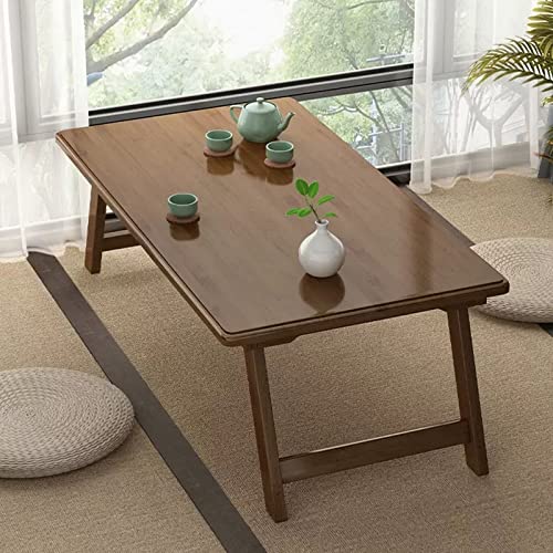 Klappbarer Kang-Tisch aus Massivholz für Fenster, kleiner Couchtisch mit japanischem Teetisch-Design, multifunktionale Wohnmöbel für Ess- oder Computertisch Klappbarer Kang-Tisch aus Massivholz für Fenster, kleiner Couchtisch mit japanischem Teetisch-Design, multifunktionale Wohnmöbel für Ess- oder Computertisch von Generisch