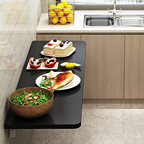 Klappbarer Klapptisch für Zuhause und Büro, platzsparend, schwarz, 80 x 40 cm, ideal für Arbeitszimmer, Werkbank oder Laptop-Schreibtisch Klappbarer Klapptisch für Zuhause und Büro, platzsparend, schwarz, 80 x 40 cm, ideal für Arbeitszimmer, Werkbank oder Laptop-Schreibtisch von Generisch