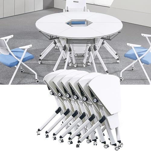 Klappbarer Konferenztisch mit leisen Rädern, Flip-Top-Design für Büro und Trainingsräume Klappbarer Konferenztisch mit leisen Rädern, Flip-Top-Design für Büro und Trainingsräume von Generisch