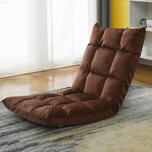 Klappbarer Loungesessel mit Erkerfenster, kompakter, stabiler Bodenstuhl für Wohnungen, Schlafsäle, Spielzimmer und Heimbüros, ergonomisches Design mit Rückenstütze Klappbarer Loungesessel mit Erkerfenster, kompakter, stabiler Bodenstuhl für Wohnungen, Schlafsäle, Spielzimmer und Heimbüros, ergonomisches Design mit Rückenstütze von Generisch