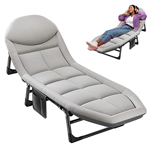 Klappbarer Loungesessel mit Matratze, 5 Positionen verstellbar für Gartenentspannung und Outdoor-Komfort Klappbarer Loungesessel mit Matratze, 5 Positionen verstellbar für Gartenentspannung und Outdoor-Komfort von Generisch