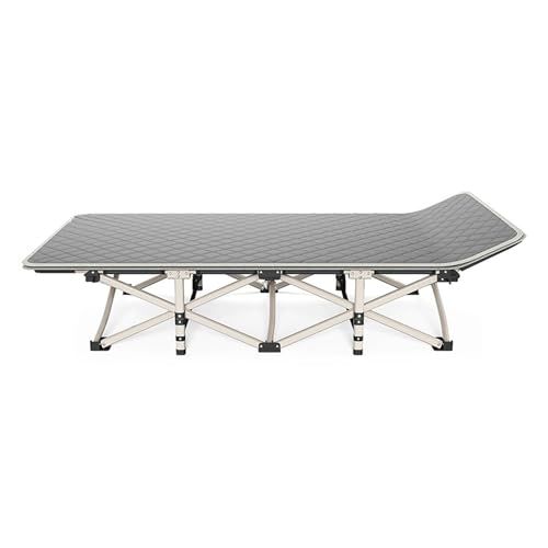 Klappbarer Outdoor-Terrassenliege, voll gepolsterte Liege, verstellbarer Liegestuhl für Pool und Hinterhof von Generisch