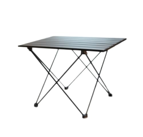 Klappbarer Picknicktisch – leichter Campingtisch aus Aluminiumlegierung, kompaktes Outdoor-Design für Garten und Angeln von Generisch