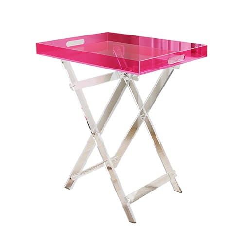 Klappbarer Tabletttisch, platzsparender Beistelltisch für moderne Wohnräume, ideal für kleine Wohnungen Klappbarer Tabletttisch, platzsparender Beistelltisch für moderne Wohnräume, ideal für kleine Wohnungen von Generisch