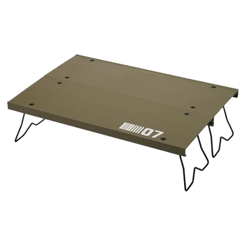 Klappbarer Tisch Für Camping,Aluminium Campingtisch Klapptisch Tragbar | Leichtes Outdoor-Möbelstück Für Picknick Angeln Laptop Getränke Lebensmittel Und Lampe Klappbarer Tisch Für Camping,Aluminium Campingtisch Klapptisch Tragbar | Leichtes Outdoor-Möbelstück Für Picknick Angeln Laptop Getränke Lebensmittel Und Lampe von Generisch