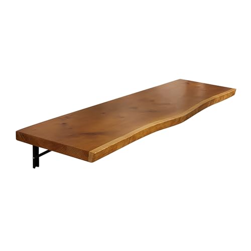 Klappbarer Tisch zur Wandmontage, Massivholz-Tisch für kleine Räume, vielseitiger schwebender Schreibtisch für Küche, Esszimmer oder Computer Klappbarer Tisch zur Wandmontage, Massivholz-Tisch für kleine Räume, vielseitiger schwebender Schreibtisch für Küche, Esszimmer oder Computer von Generisch