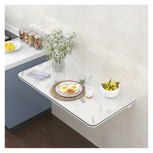 Klappbarer Wand-Esstisch - Kompakter Holzschreibtisch für kleine Räume, einfache Installation & vielseitige Verwendung in Garten & Terrasse von Generisch