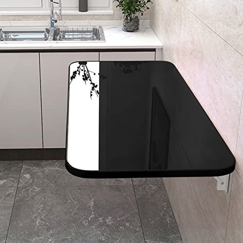 Klappbarer Wandschreibtisch mit Klapptisch, Wandmontage, Werkbank für Waschküche, platzsparend, schwebender Wandschreibtisch für kleine Räume Klappbarer Wandschreibtisch mit Klapptisch, Wandmontage, Werkbank für Waschküche, platzsparend, schwebender Wandschreibtisch für kleine Räume von Generisch