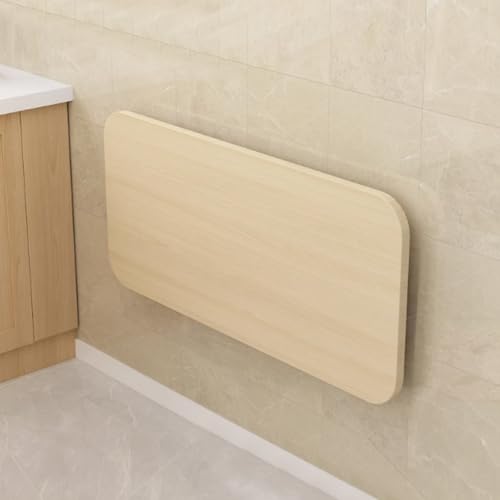 Klappbarer Wandtisch, platzsparender Waschküchen-Schreibtisch, multifunktionale hängende Werkbank für Home Office und Arbeitszimmer, einfache Installation, langlebiges Design von Generisch