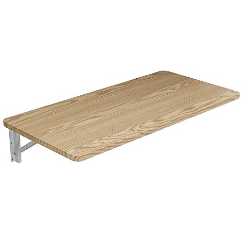 Klappbarer Wandtisch aus Holz – platzsparender Küchen- und Arbeitsschreibtisch, multifunktionales Drop-Leaf-Design, tragbare klappbare Werkbank für kleine Räume von Generisch