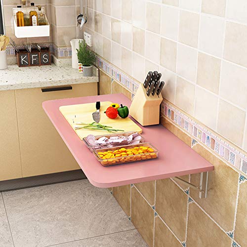 Klappbarer Wandtisch aus Massivholz, platzsparend, für Küche, Ess- und Computertisch, multifunktional, unsichtbares Design, mehrere Größen für vielseitigen Einsatz Klappbarer Wandtisch aus Massivholz, platzsparend, für Küche, Ess- und Computertisch, multifunktional, unsichtbares Design, mehrere Größen für vielseitigen Einsatz von Generisch