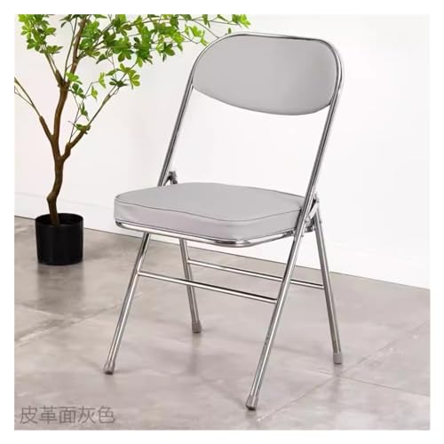 Klappbares Esszimmerstühle-Set – bequeme gepolsterte Sitze, stapelbares Design für platzsparende Aufbewahrung, ideal für Zuhause und Party von Generisch