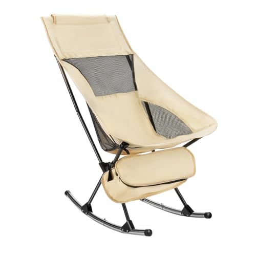 Klappstuhl - Leichter Rocker, Zusammenklappbarer Liegen | Robuster Klappschwungsitz Mit Aufbewahrungstasche, Ergonomische Armlehne, Kompakter Rocker Für Terrasse, Balkon, Pool, Outdoor -Reisen, Pickn Klappstuhl - Leichter Rocker, Zusammenklappbarer Liegen | Robuster Klappschwungsitz Mit Aufbewahrungstasche, Ergonomische Armlehne, Kompakter Rocker Für Terrasse, Balkon, Pool, Outdoor -Reisen, Pickn von Generisch
