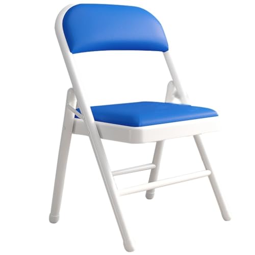 Klappstuhl – Stahlrohr-Veranstaltungsstuhl mit Kissen, stabiles Design für Schlafsaal und Konferenzgebrauch, unterstützt bis zu 120 kg Klappstuhl – Stahlrohr-Veranstaltungsstuhl mit Kissen, stabiles Design für Schlafsaal und Konferenzgebrauch, unterstützt bis zu 120 kg von Generisch