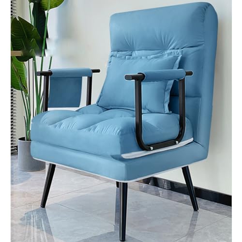 Klappstuhl für kleine Räume – Chaiselongue Fauler Stuhl für Schlafzimmer, Wohnzimmer, Büro – Faltbares Schlafsofa Loungesessel von Generisch