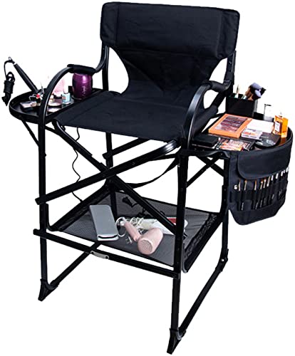 Klappstuhl mit Kopfstütze und Fußstütze, tragbarer Aluminiumrahmen für Camping, Rasen und Filmsets Klappstuhl mit Kopfstütze und Fußstütze, tragbarer Aluminiumrahmen für Camping, Rasen und Filmsets von Generisch