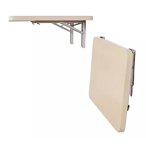 Klapptisch Wandmontierter schwimmender Laptop-Schreibtisch | Faltbare multifunktionale Werkbank für Zuhause, Bar, Garage, Garten | platzsparende Metallstütze Klapptisch Wandmontierter schwimmender Laptop-Schreibtisch | Faltbare multifunktionale Werkbank für Zuhause, Bar, Garage, Garten | platzsparende Metallstütze von Generisch